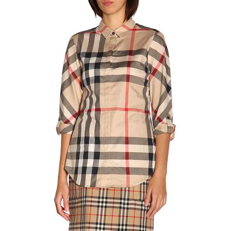 camicia burberry donna